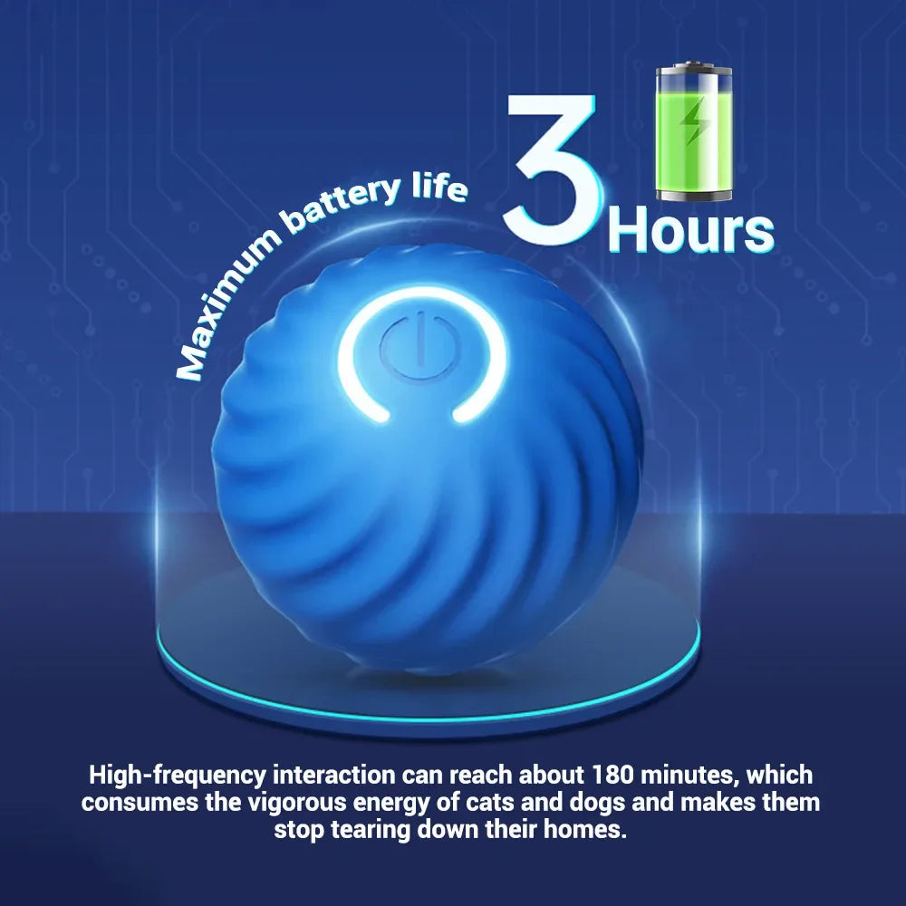 Smart Dog Toy Ball Automatic Moving