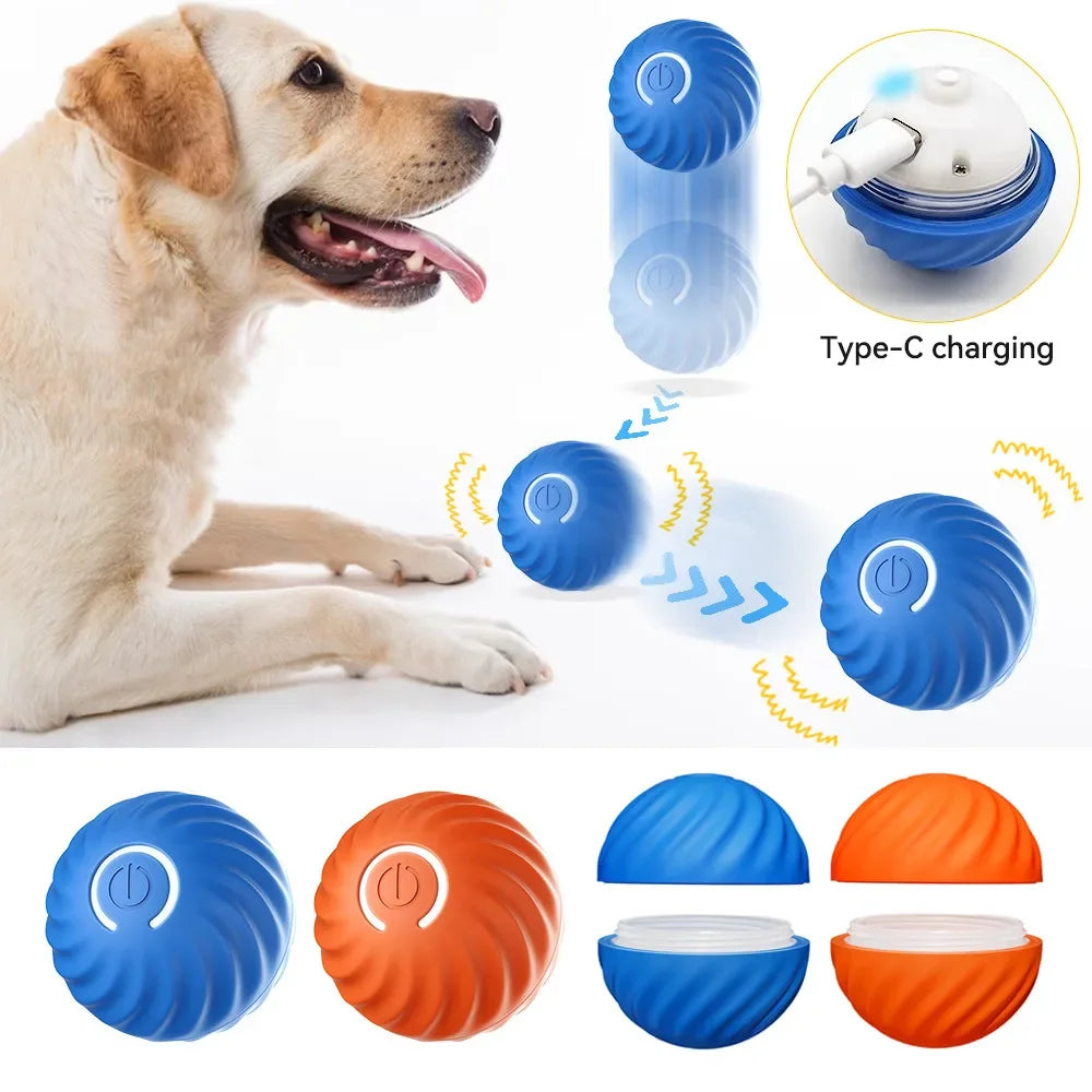 Smart Dog Toy Ball  Automatic Moving