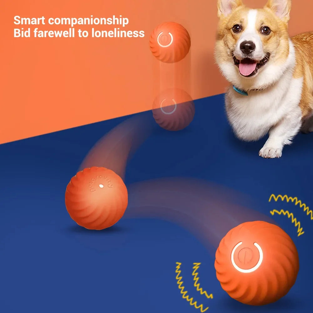 Smart Dog Toy Ball  Automatic Moving