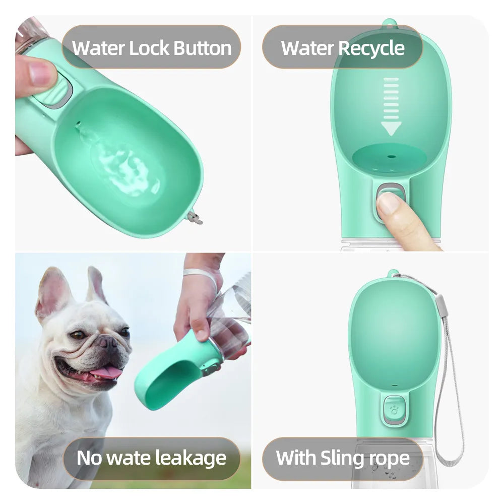 Dog Water Bottle For Small Large Dogs