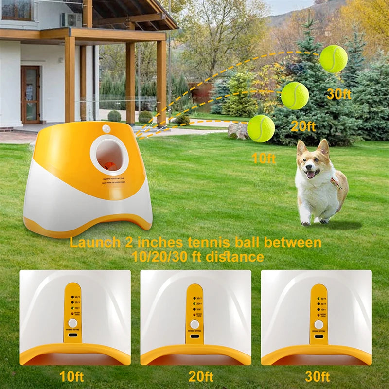 Dog Tennis Launcher Automatic Pet