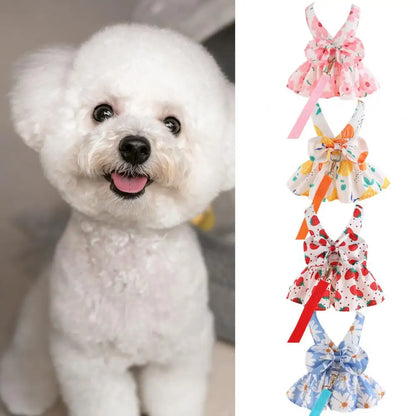 Cute Dog Dress Summer Outdoor