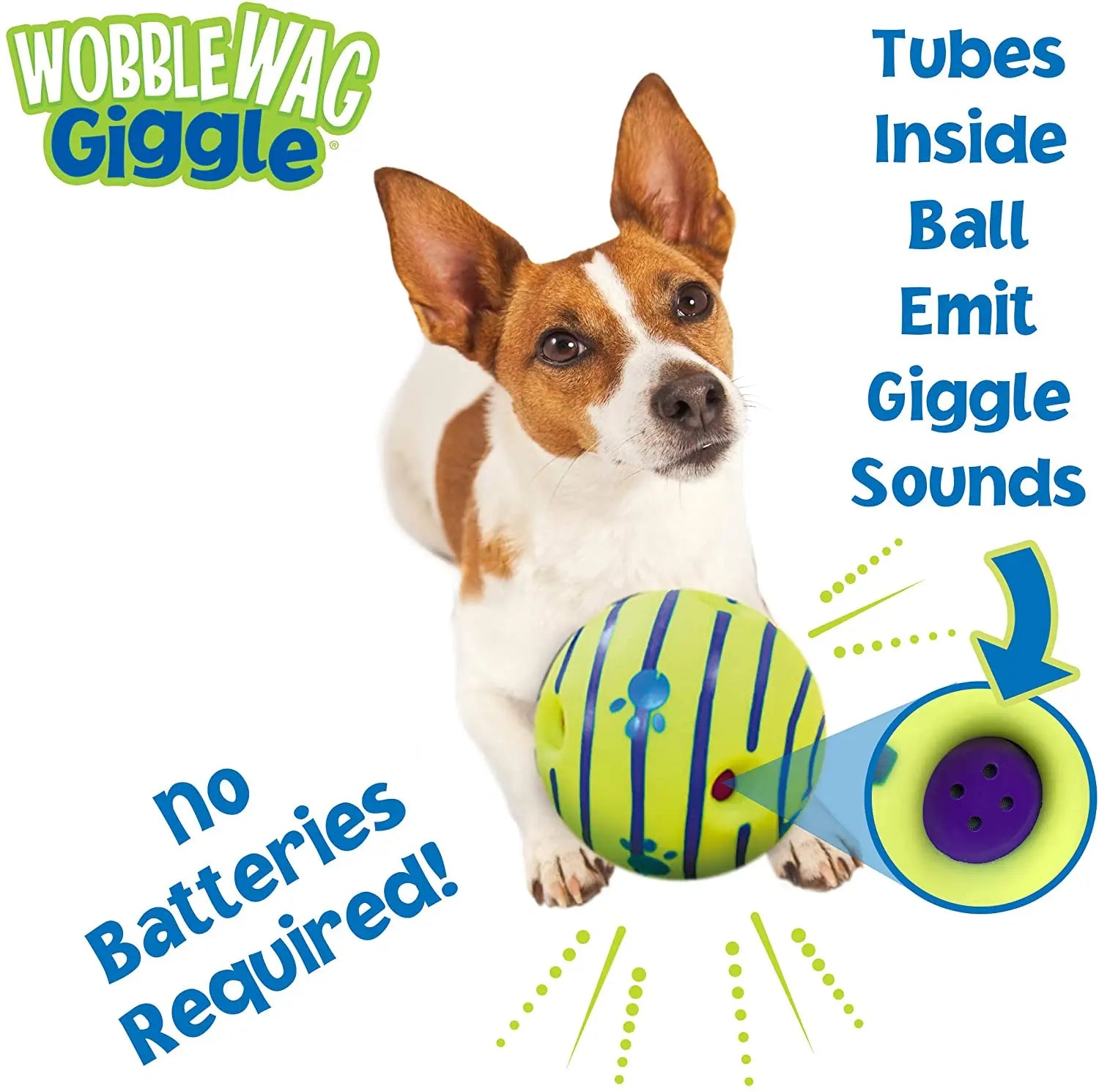 Giggle Glow Ball Interactive Dog Toy